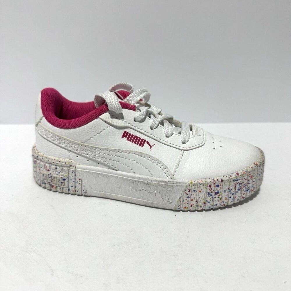 Puma Girls Sneakers White Size 12 M Little Kid